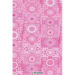 Papier Décopatch n°631 rose patchwork