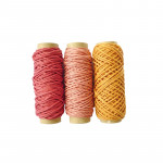 Fil de chanvre Assortiment Passion 20 m x 3 pcs