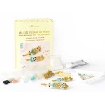 Kit de tissage de perles Miyuki - les broches plumes