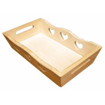 Plateau avec découpes curs 22 x 13 cm
