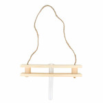 Suspension soliflore en bois 24 x 4 cm