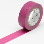 Masking tape uni rouge vin