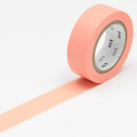 Masking tape uni rose saumon