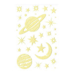 Autocollants Phosphorescents Phospho Stick Planètes - Maildor