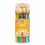 Boîte de 24 crayons de couleurs Ours - Legami