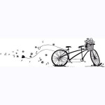 Tampon en bois Tandem